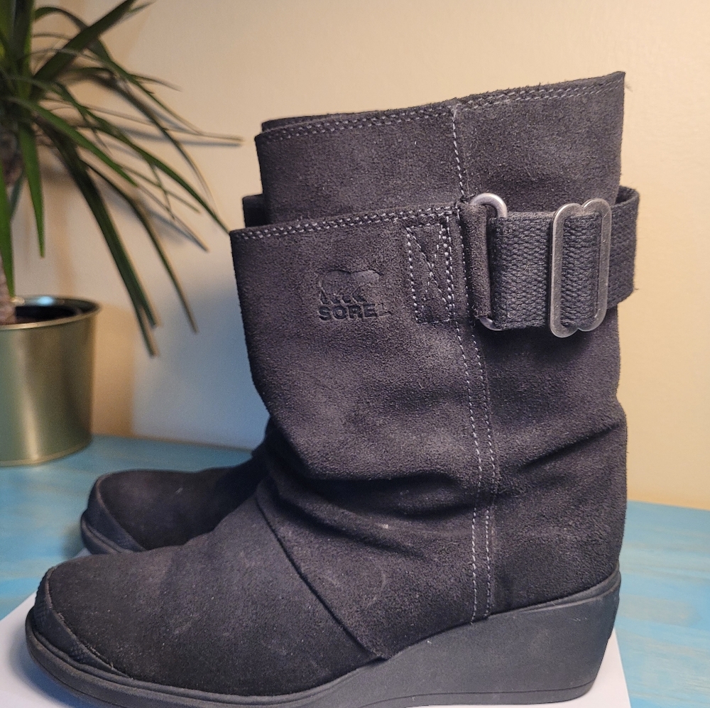 Sorel mid wedge Toronto boot